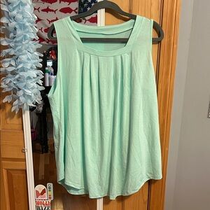 Mint Green Sleeveless Top